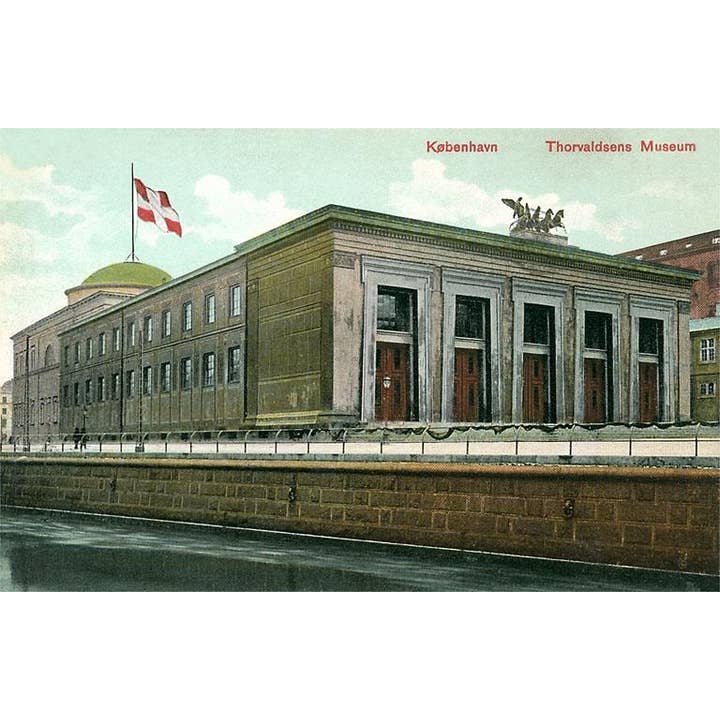 Found Image Press - Vendita all'ingrosso Stampa artistica - Stampa d'arte MF-265 Museo Thorvaldsen, Copenaghen, Danimarca