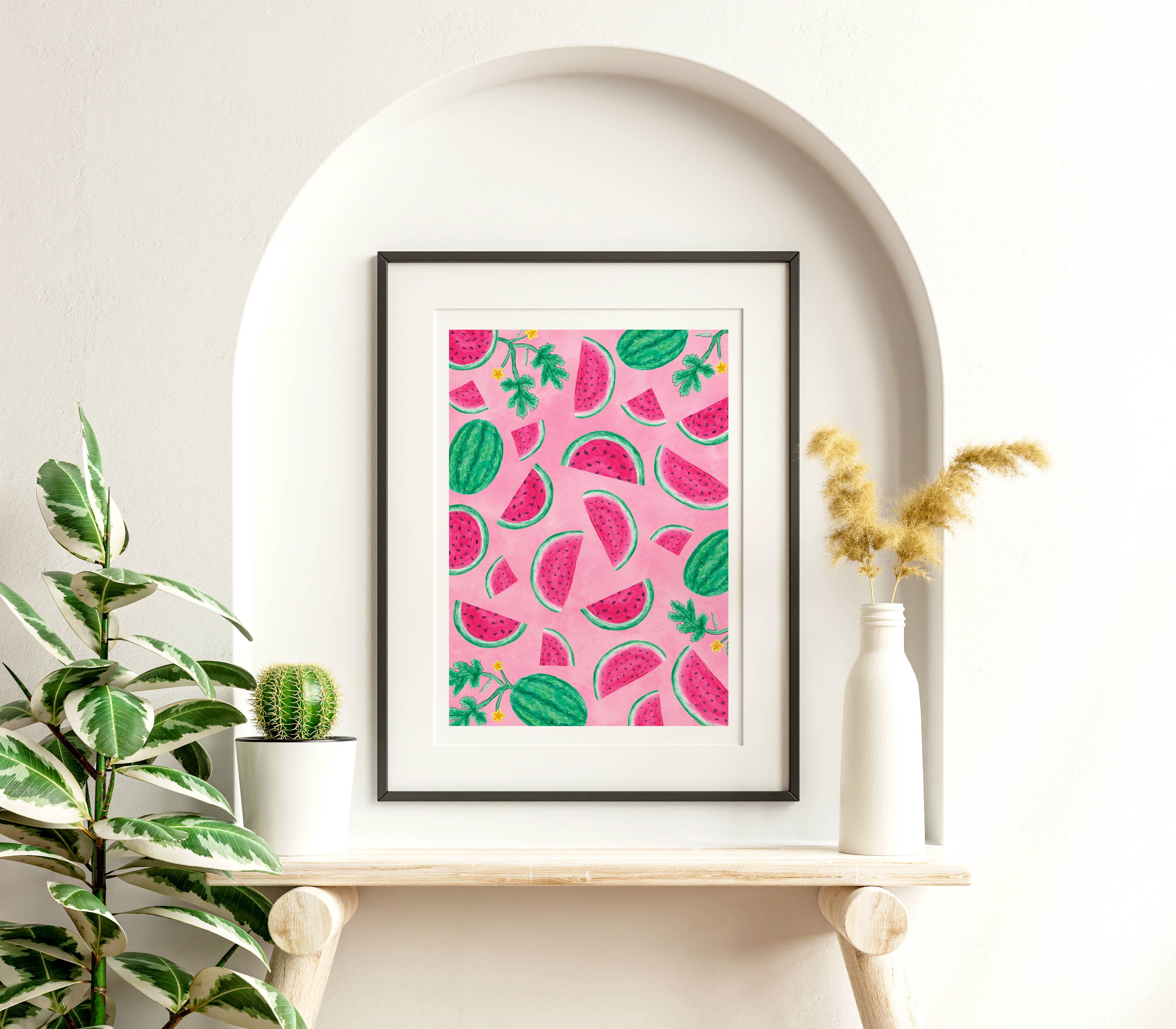 Sofia Papa Designs – wholesale Art print – Watermelon art print3