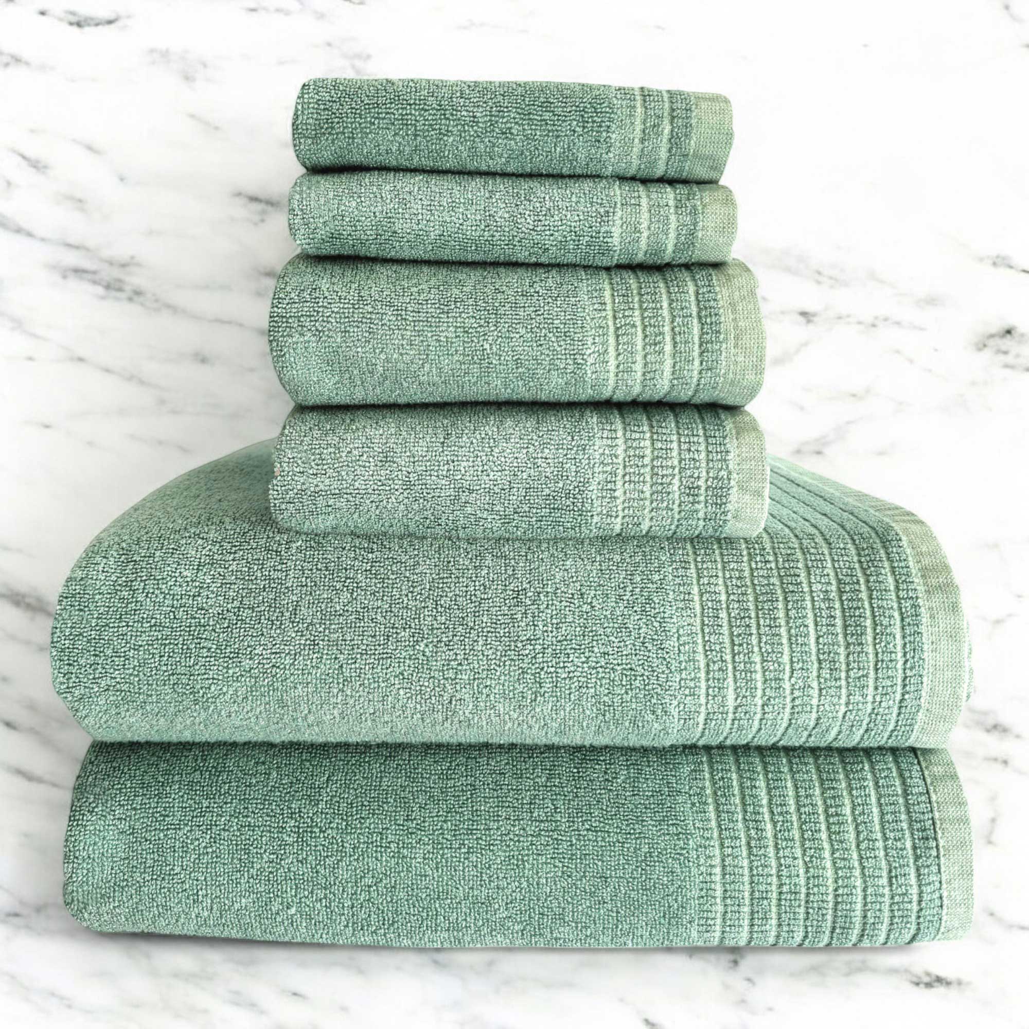 BedVoyage - Wholesale Towel Set - Luxury Spa Towel Collection - 6pc Set3
