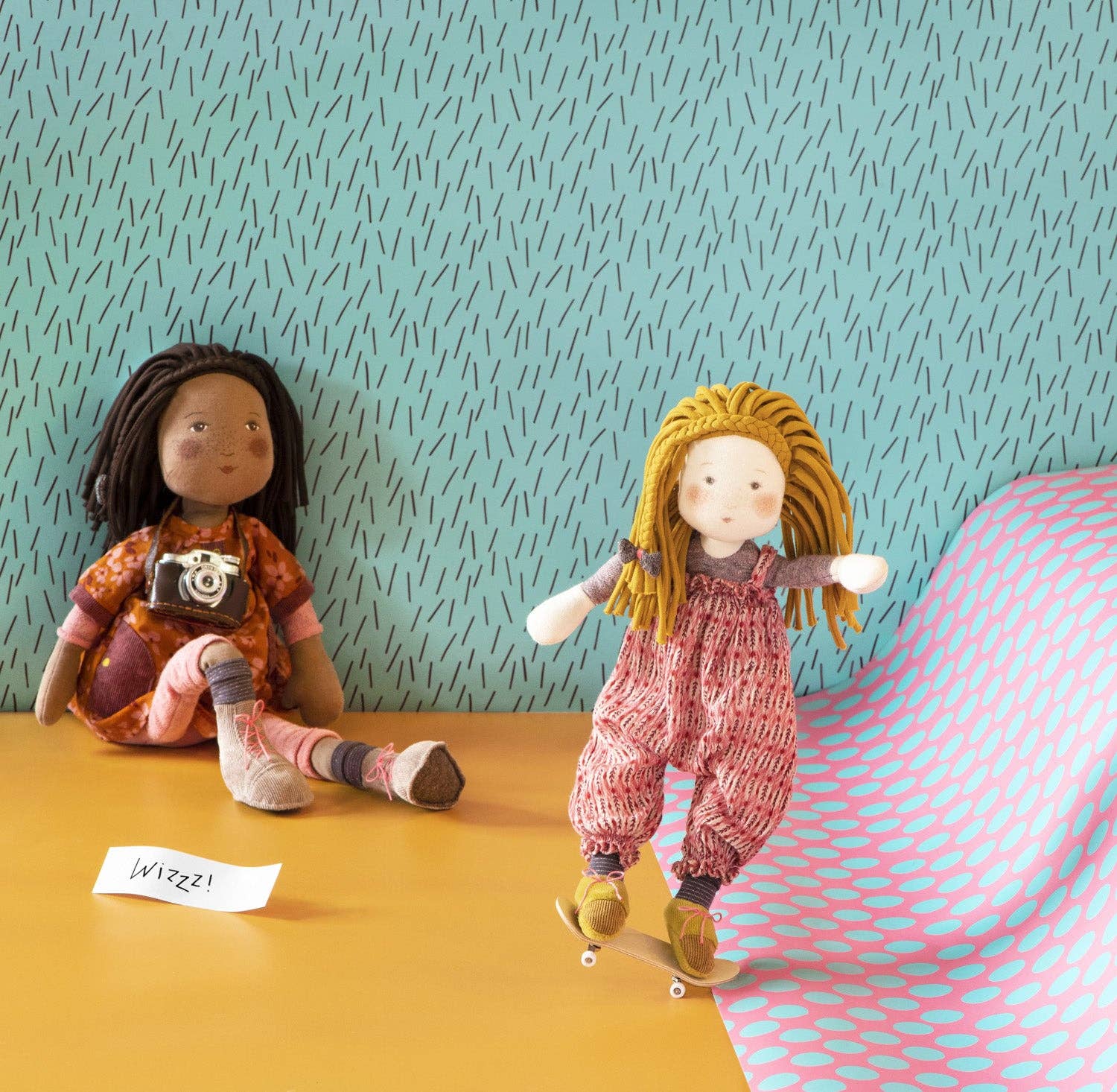 Speedy Monkey - Wholesale Doll - Kids - Violette The Rosalies - Doll - Moulin Roty3