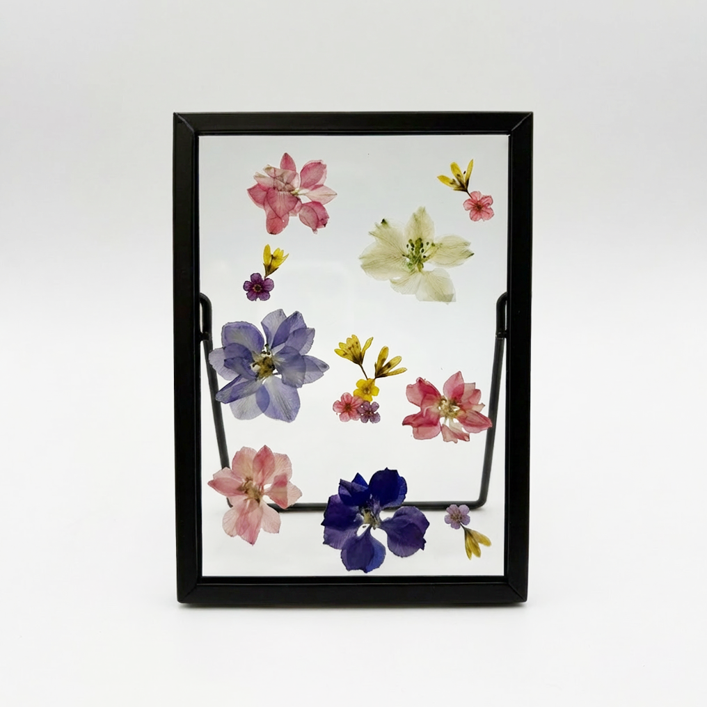 Sunnie Lane - Wholesale Desk/Tabletop Sign - Real Pressed Flower Frame - Beautiful Flower Art33
