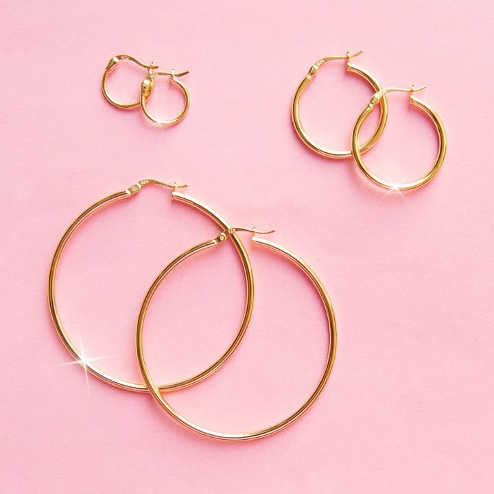 Chelsea Hoop Øreringe for engroshandel hos Sunshine Studios