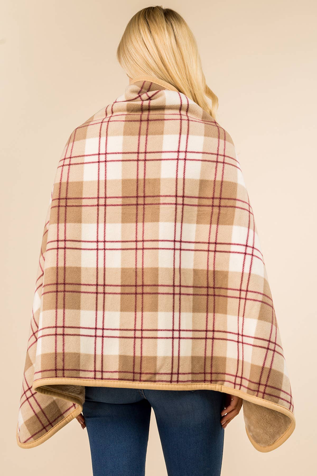 Suzie Q USA - Venta al por mayor Chal - Mujer - Mantón de manta a cuadros22