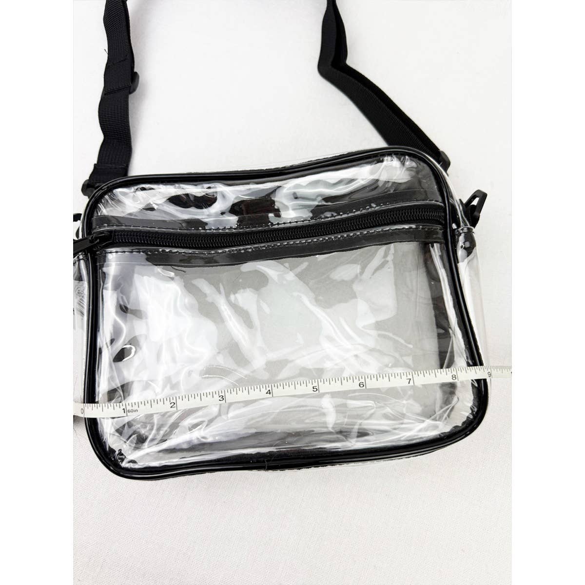 MIX COLOR Stadium Approved Clear See Through Crossbody Bag for wholesale on Faire5