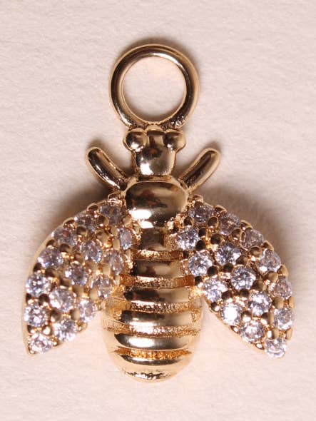 Shiny Bee Charms for wholesale by Waekura
