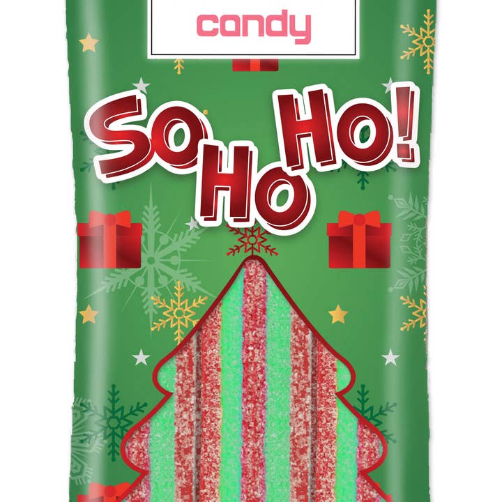 Galil Brands - Wholesale Gummy - SoHo Christmas Belts | Holiday Punch | 3 oz