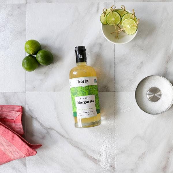 Hella Cocktail Co. - Wholesale Cocktail Mix/Syrup - Cocktail Mixer: Margarita, 750 ml (Case Pack of 6)3