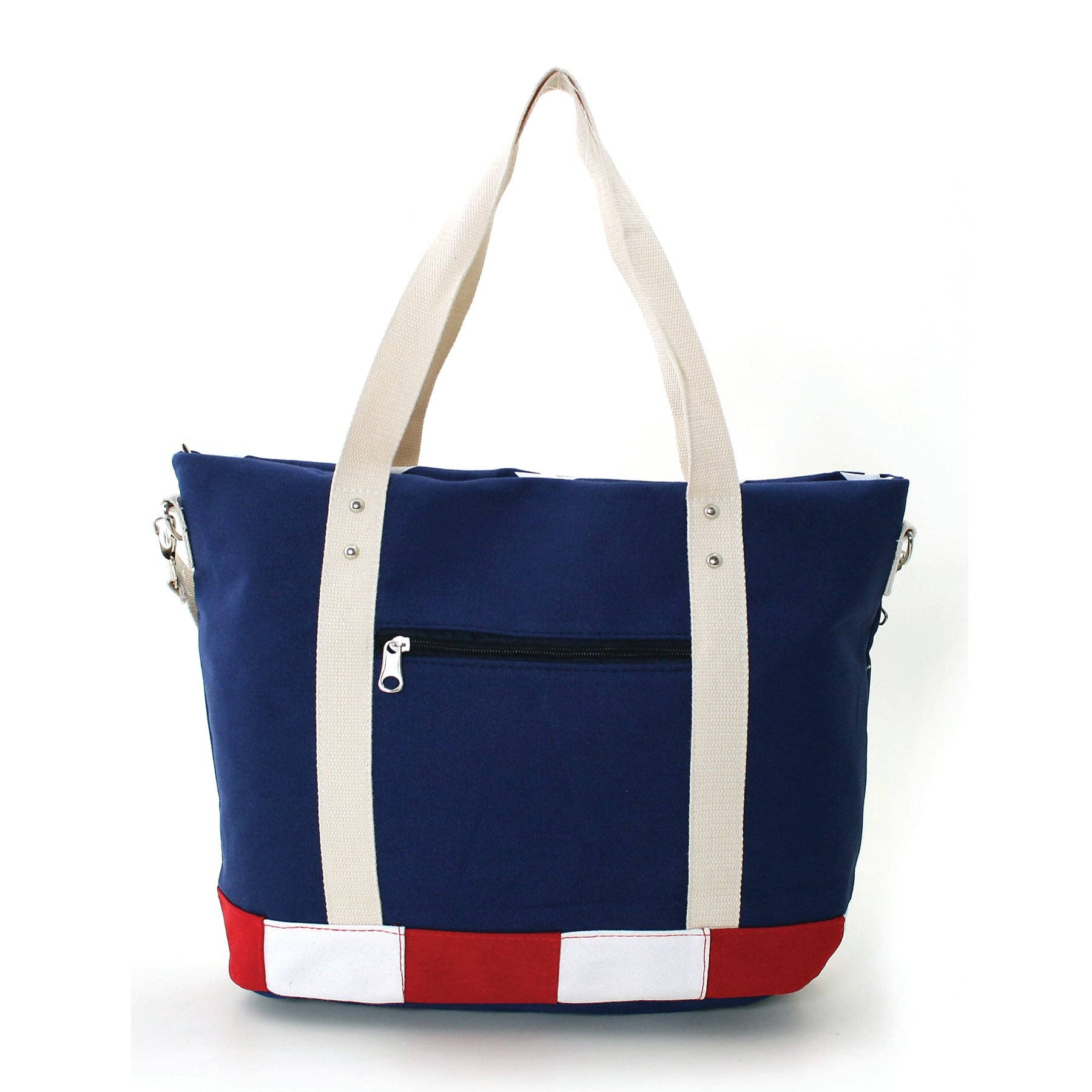 COMECO INC - Wholesale Tote Bag - Women's - Stars and Stripes USA Flag Canvas Tote Bag2