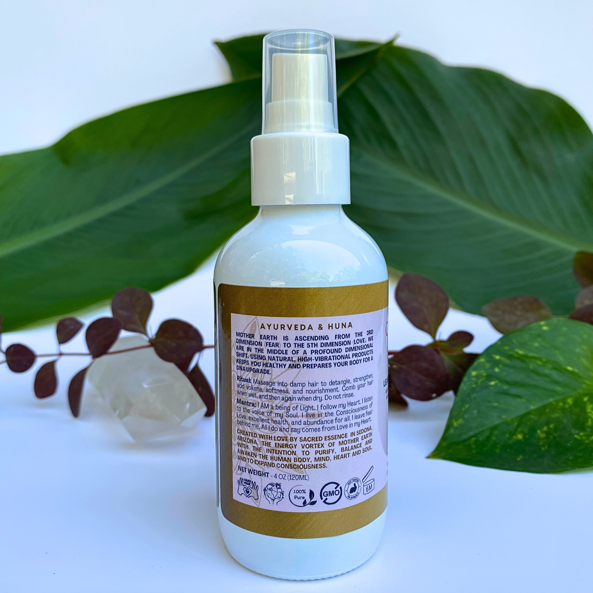The Sacred Essence - Wholesale Hair Leave-In Conditioner - CELESTIAL EARTH - Leave-In Detangling Nectar2