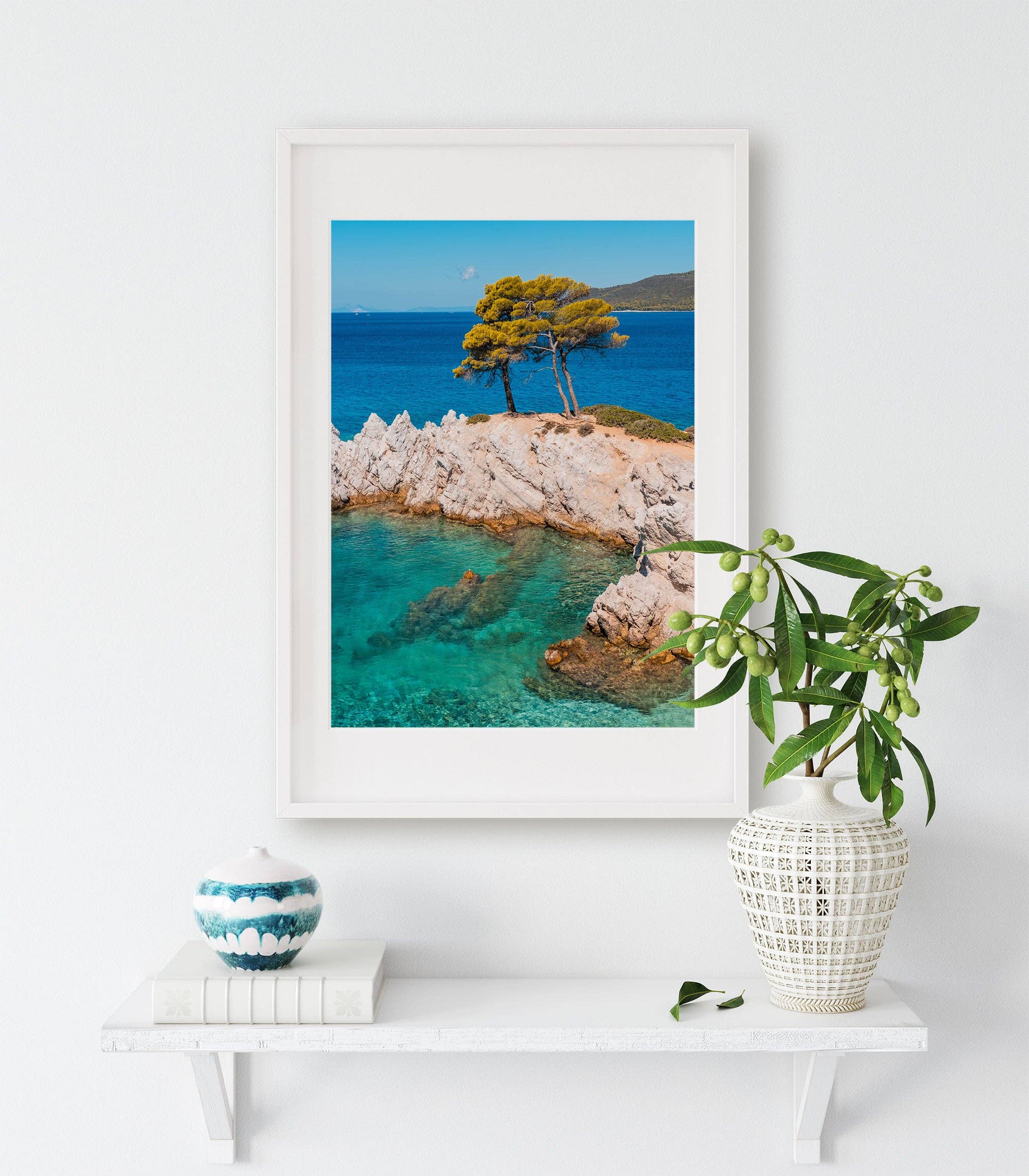 Natasha Riha Photography - Wholesale Photograph - Pine Trees of Skopelos II | Fine Art Photography Print1