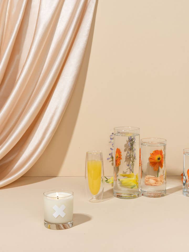 Cocktail-Kollektion | Mimosa Sojakerzen, 11 Unzen für den Großhandel von Wax Buffalo Pure Soy Candle Co.