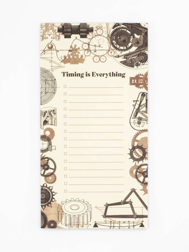 Mechanical Engineering List Pad (Case of 6) for wholesale by Cognitive Surplus