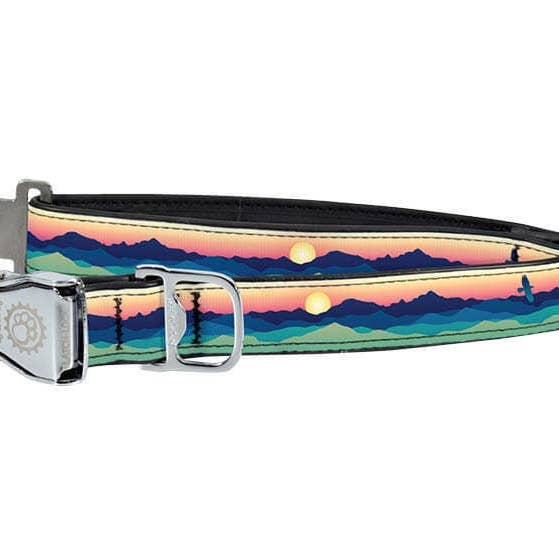 Eagle Sunrise Dog Collar for wholesale by Cycle Dog