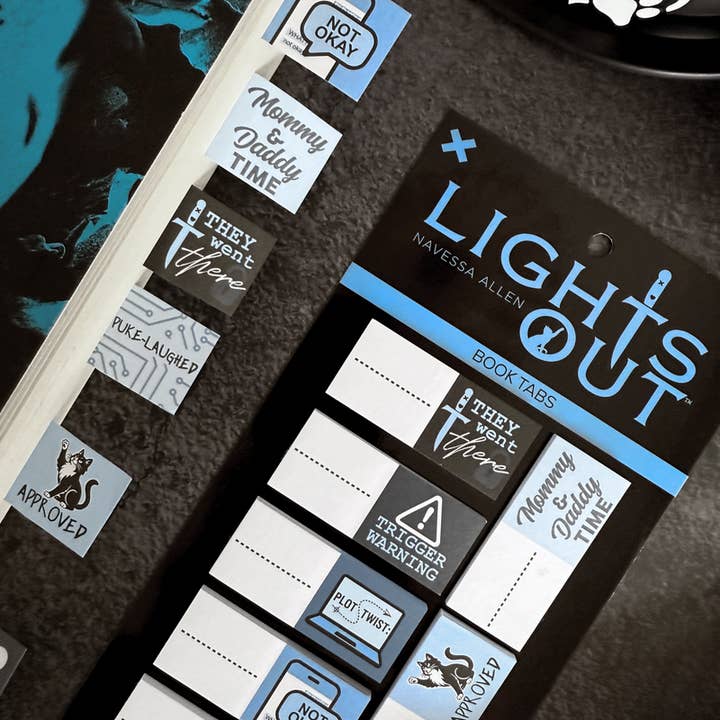 Conquest Journals - Wholesale Bookmark - Lights Out Book Annotation Tabs (30-Pack)2