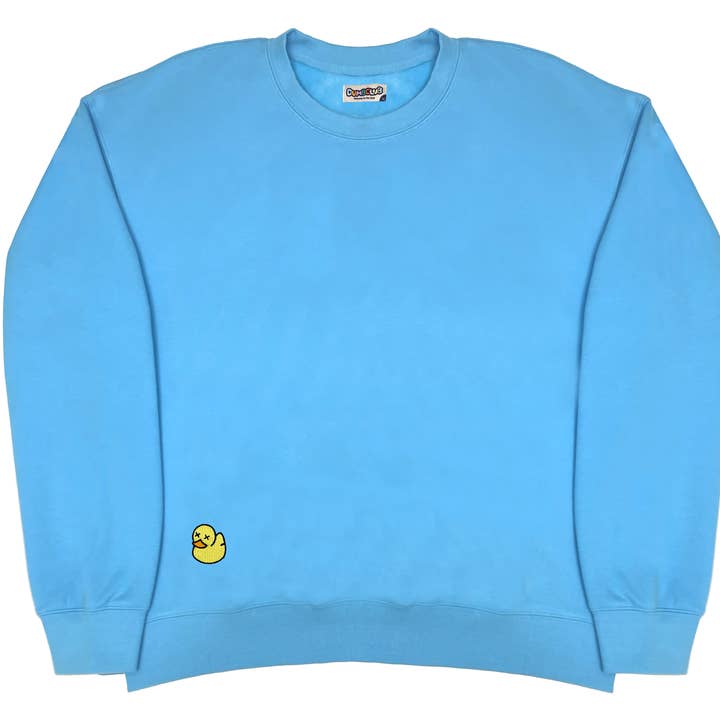 Quack Crewneck for wholesale by Dumbclub LLC