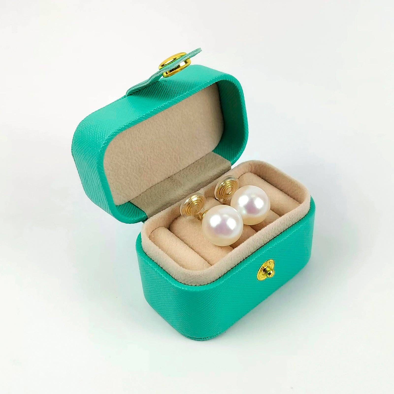 Sparkle Being – wholesale Smyckeskrin och organisatörer – Bärbar Mini Vegan Läderring Smycken Förvaring Presentförpackning0