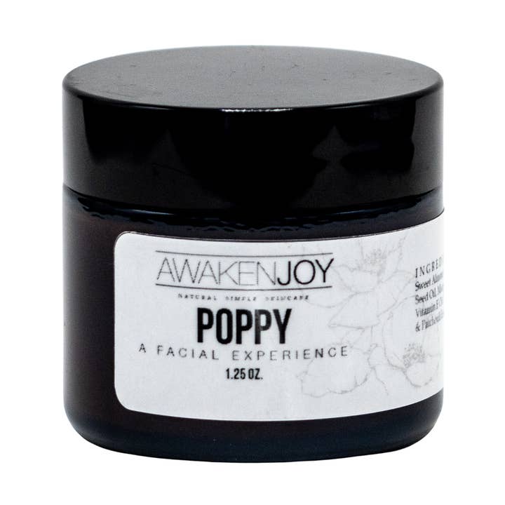 Mohnblumen-Feuchtigkeitscreme für den Großhandel von Awaken Joy Skincare
