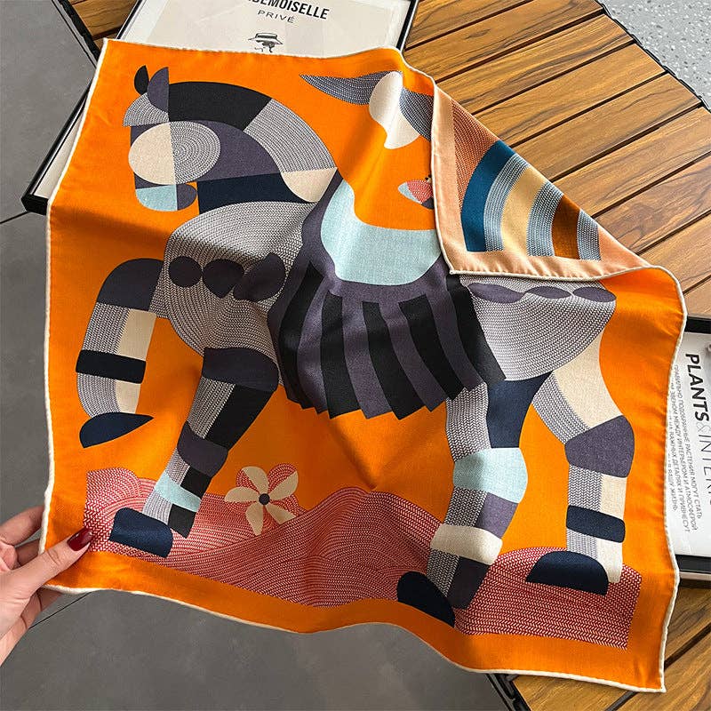 Marayn - Wholesale Scarf - Women's - Luxury Silk  Wool Scarf Chic Style 202527