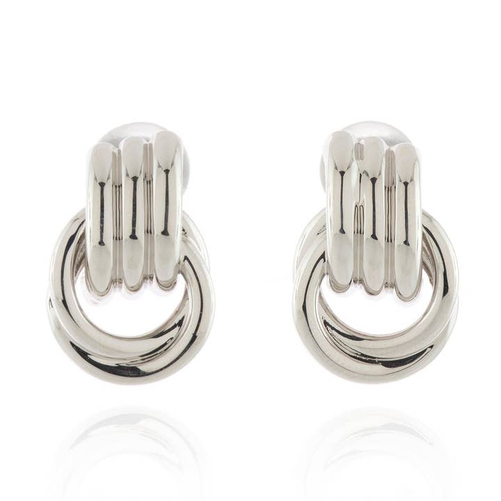 Grace zilveren oorclips voor wholesale door Cachet London