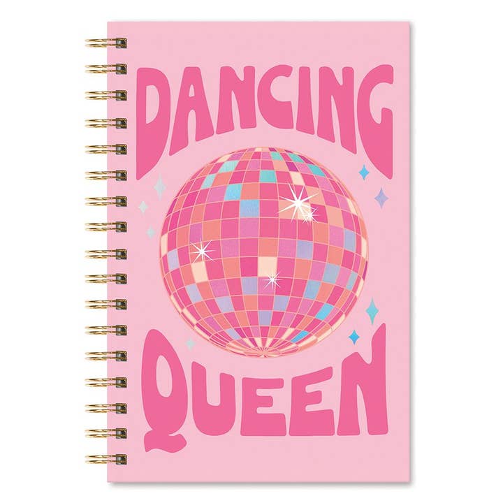 Studio Oh! - Wholesale Notebook - Dancing Queen Medium Spiral Notebook