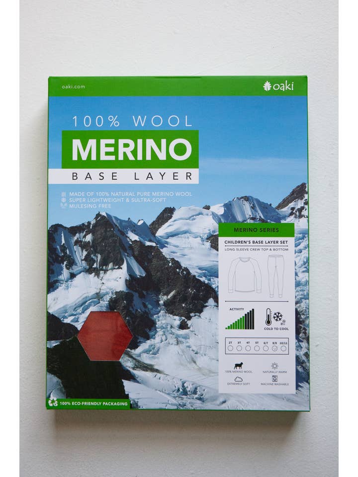 Oaki - Wholesale Athletic Top - Kids - Merino Wool Base Layer5