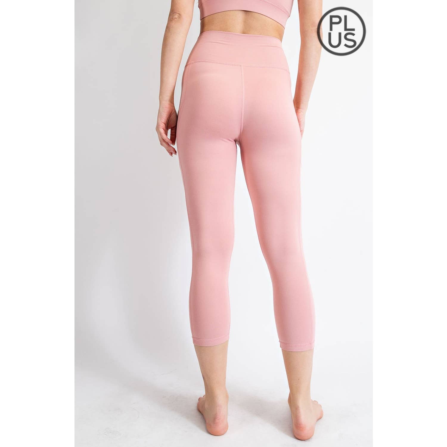 Rae Mode - Wholesale Athletic/Lounge Leggings - Women's - PLUS SIZE V WAIST CAPRI LENGTH LEGGINGS27