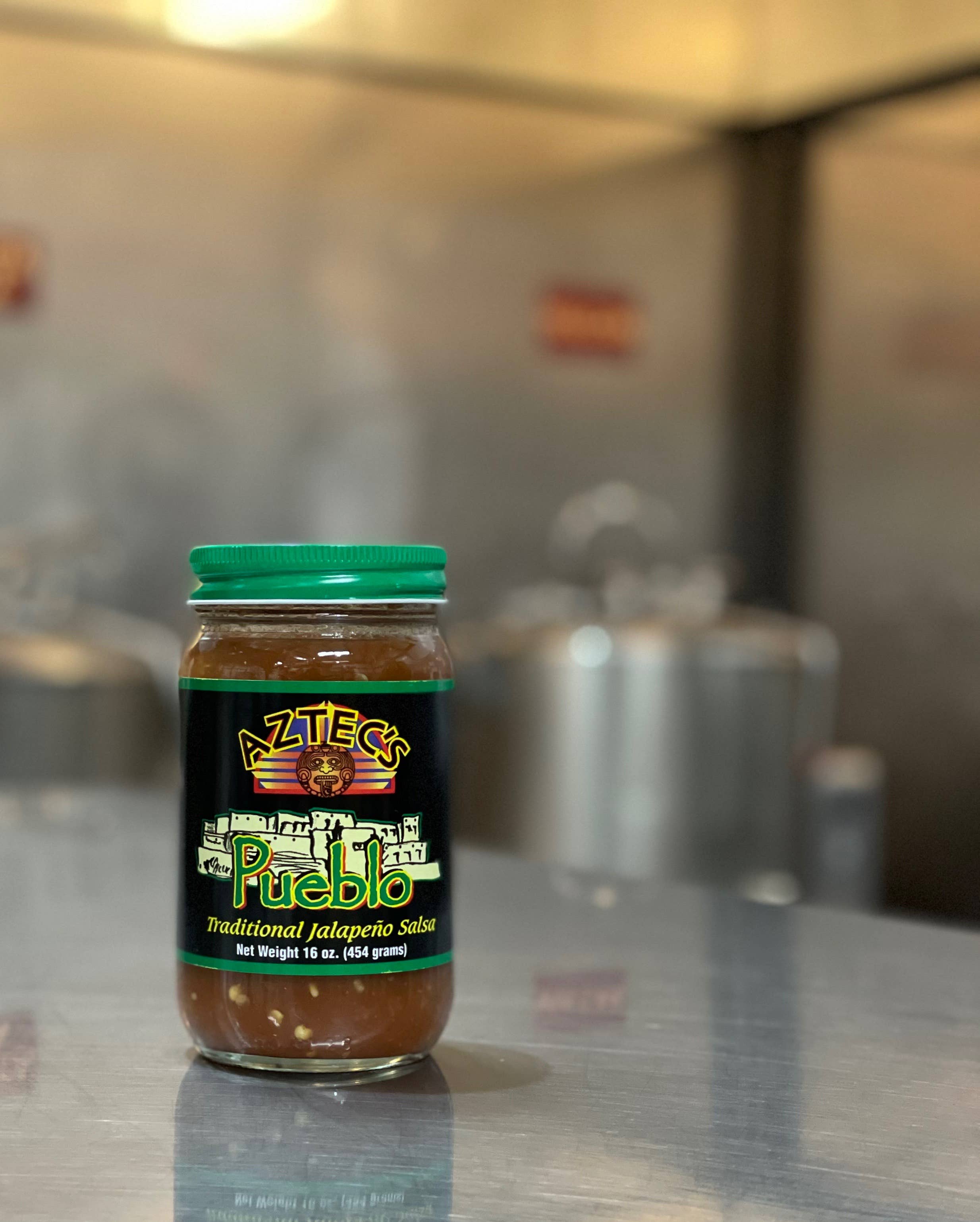 Ol’ Gringo Chile Company - Wholesale Salsa - Aztec’s Pueblo - Traditional Jalapeno Salsa