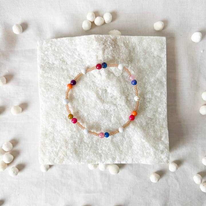 Not I But We - Wholesale Beaded Bracelet - Rise Mindfulness Bracelet | Gemstone Intention Jewelry 1