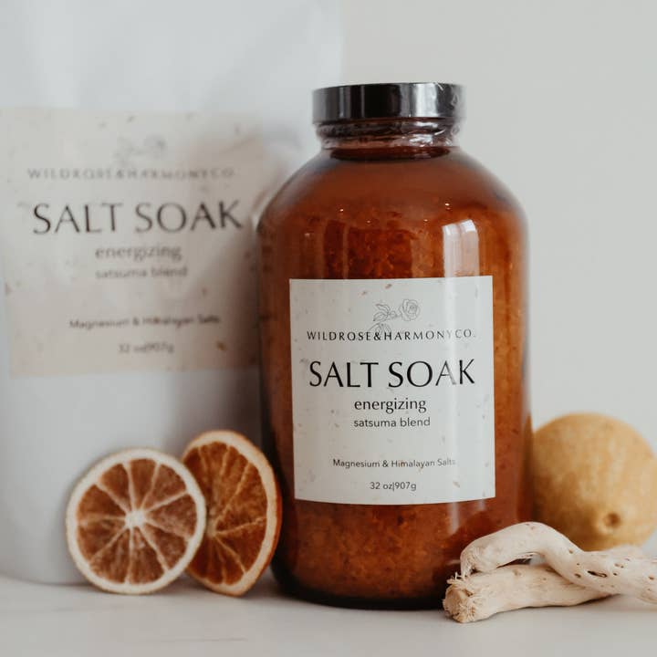 Wild Rose & Harmony Co. - Wholesale Bath Salts - Satsuma Salt Soak
