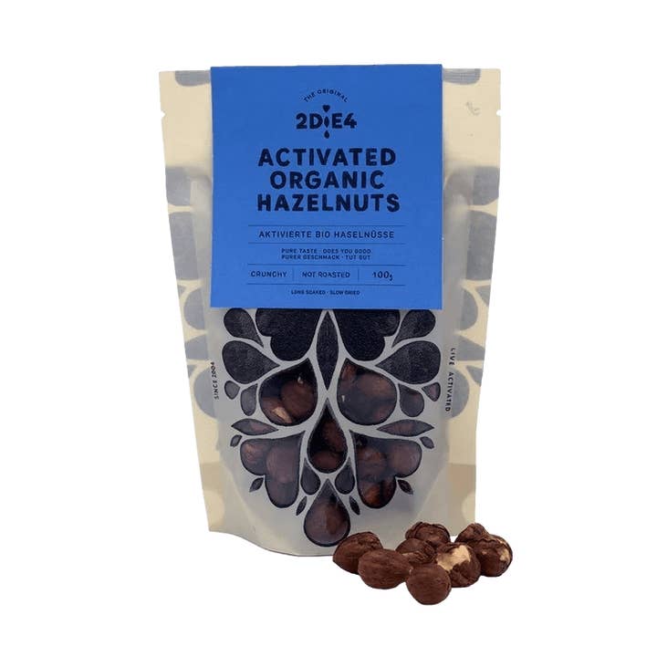 Activated organic hazelnuts für den Großhandel von 2DiE4 Live Foods