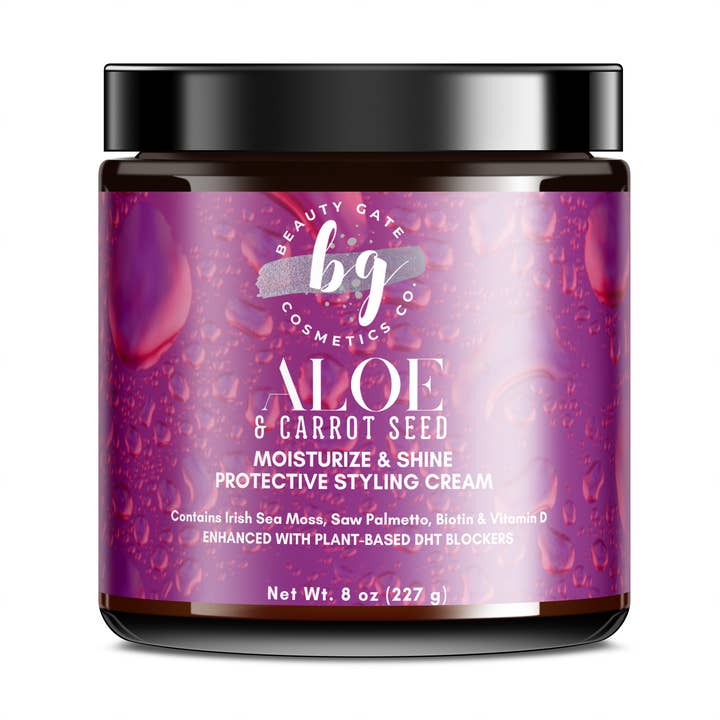 Aloe & Carrot Moisturize & Shine Protective Styling Cream for wholesale by Beauty Gate Cosmetics