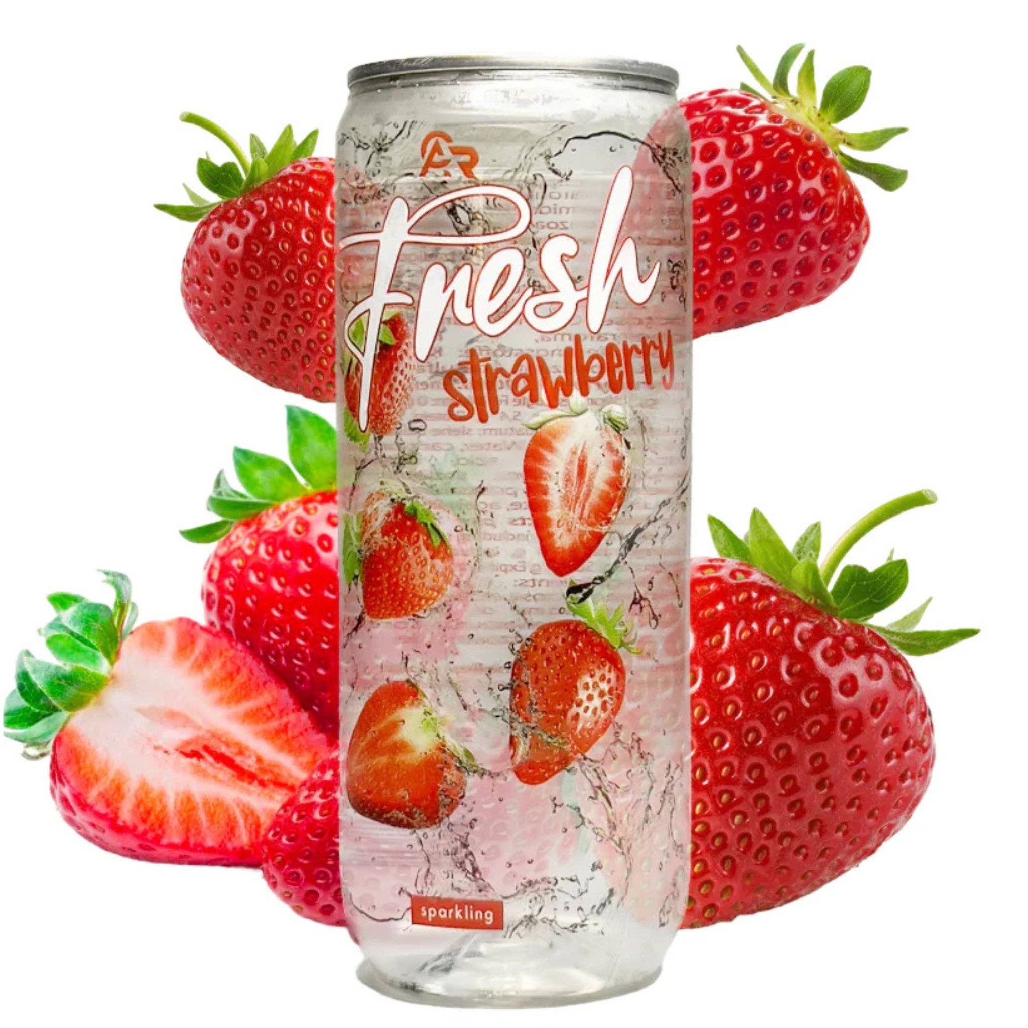 utoppa GmbH – Água com gás por atacado – AR Fresh Morango Espumante 330 ml1