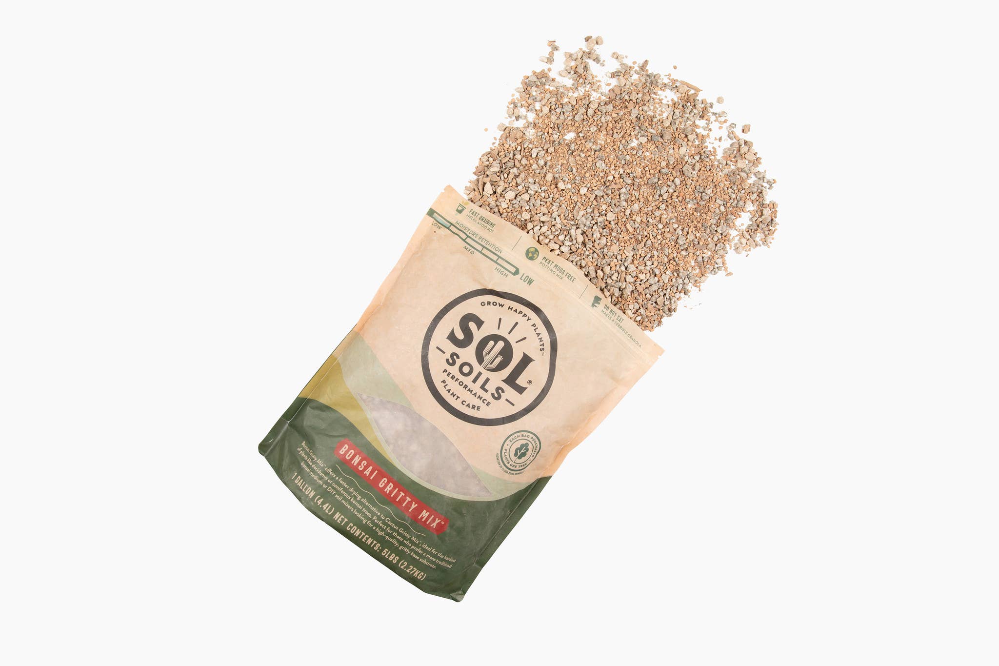 Sol Soils - Wholesale Planting/Potting Soil - Soil (2Qt) Bonsai Gritty Mix1