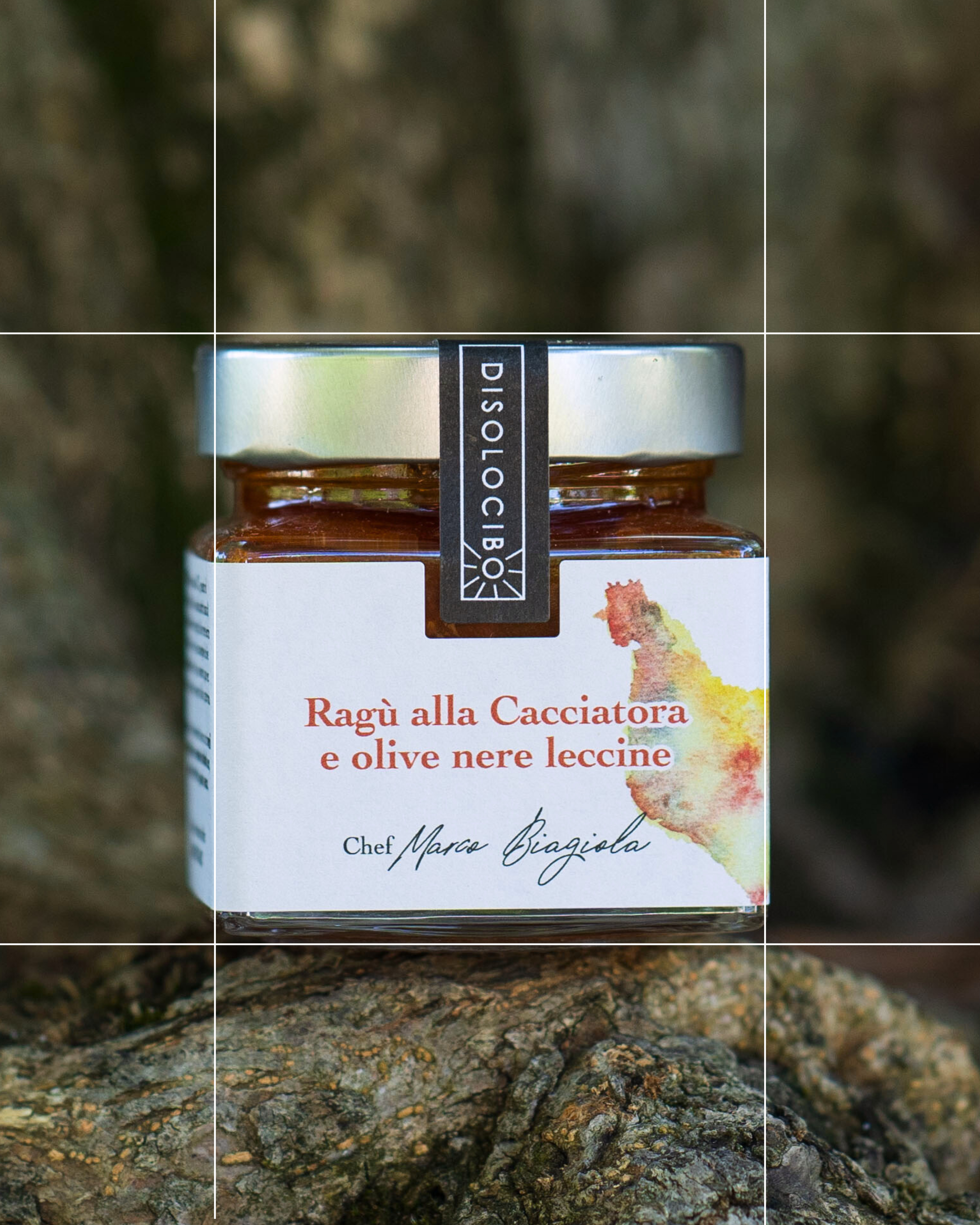 Disolocibo - Vente Sauces pour pâtes - Sauce Cacciatora et olives noires1