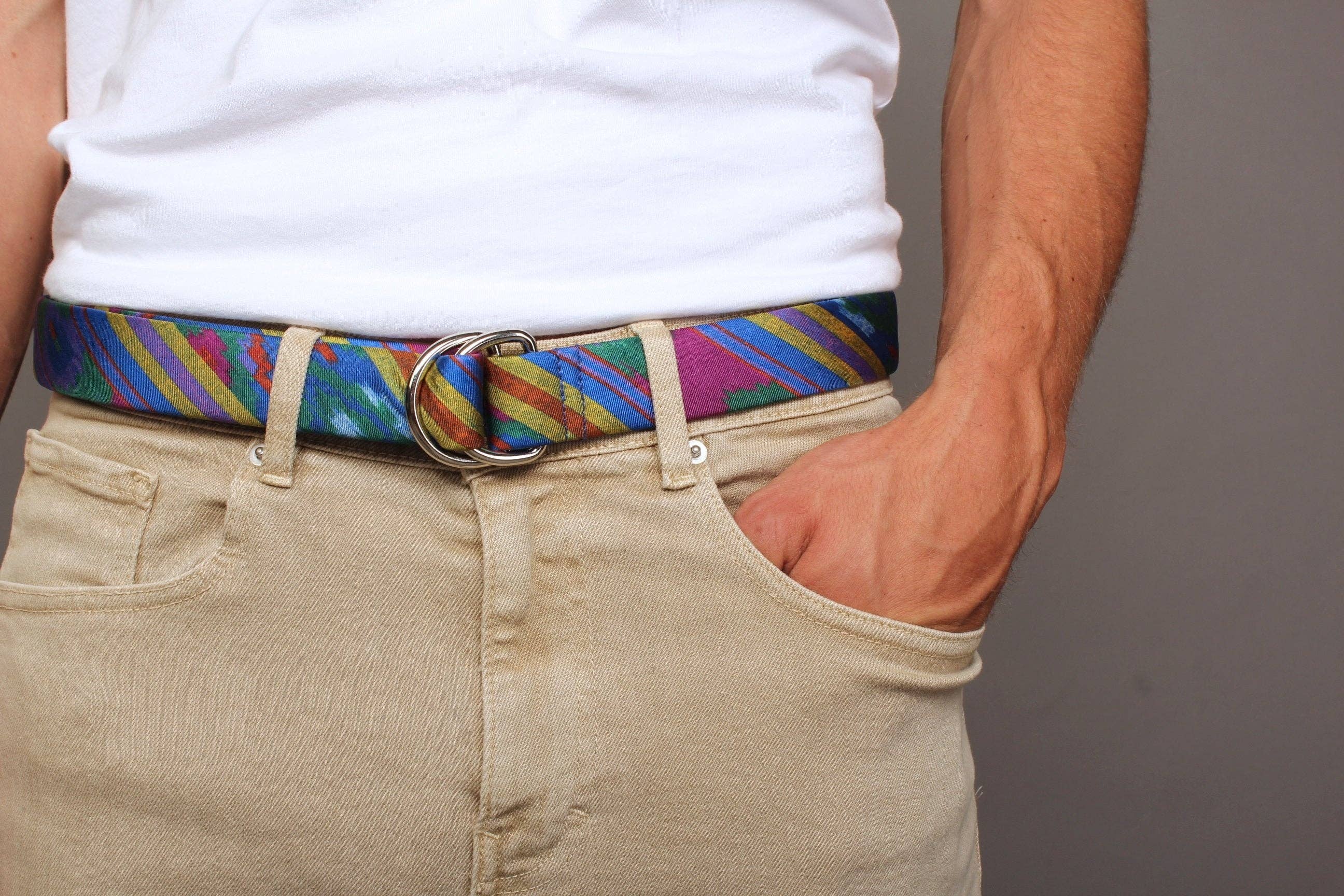 KRAGÜ – Großhandel Gürtel – Unisex – KRAGÜ ETHNO RAINBOW SPLASH2