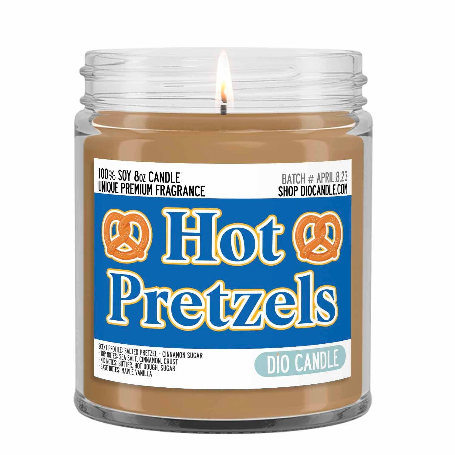 Dio Candle Company - Wholesale Jar/Filled Candle - Hot Pretzels Candle0