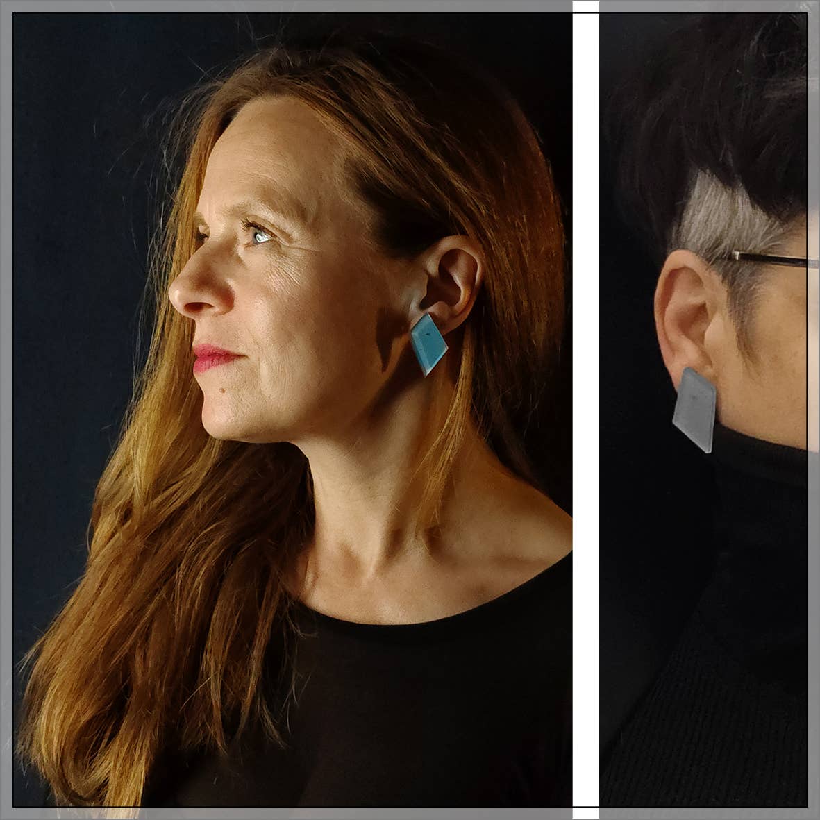 ALEX+SVET – wholesale Stud/post earrings – KYRA LG earrings LUSH GLOW line9