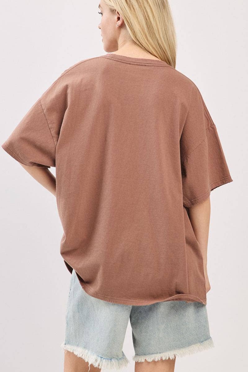 Zutter - Wholesale Screen Printed T-Shirt - Women's - Multi Tigers Elements Graphic Oversized Seamless Box Tee5