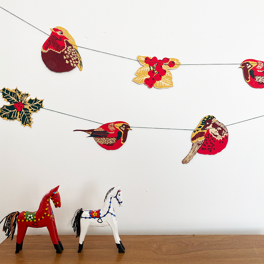 East End Press - Wholesale Bunting/Garland - UK/EU: Hedgerow Sewn Garland11