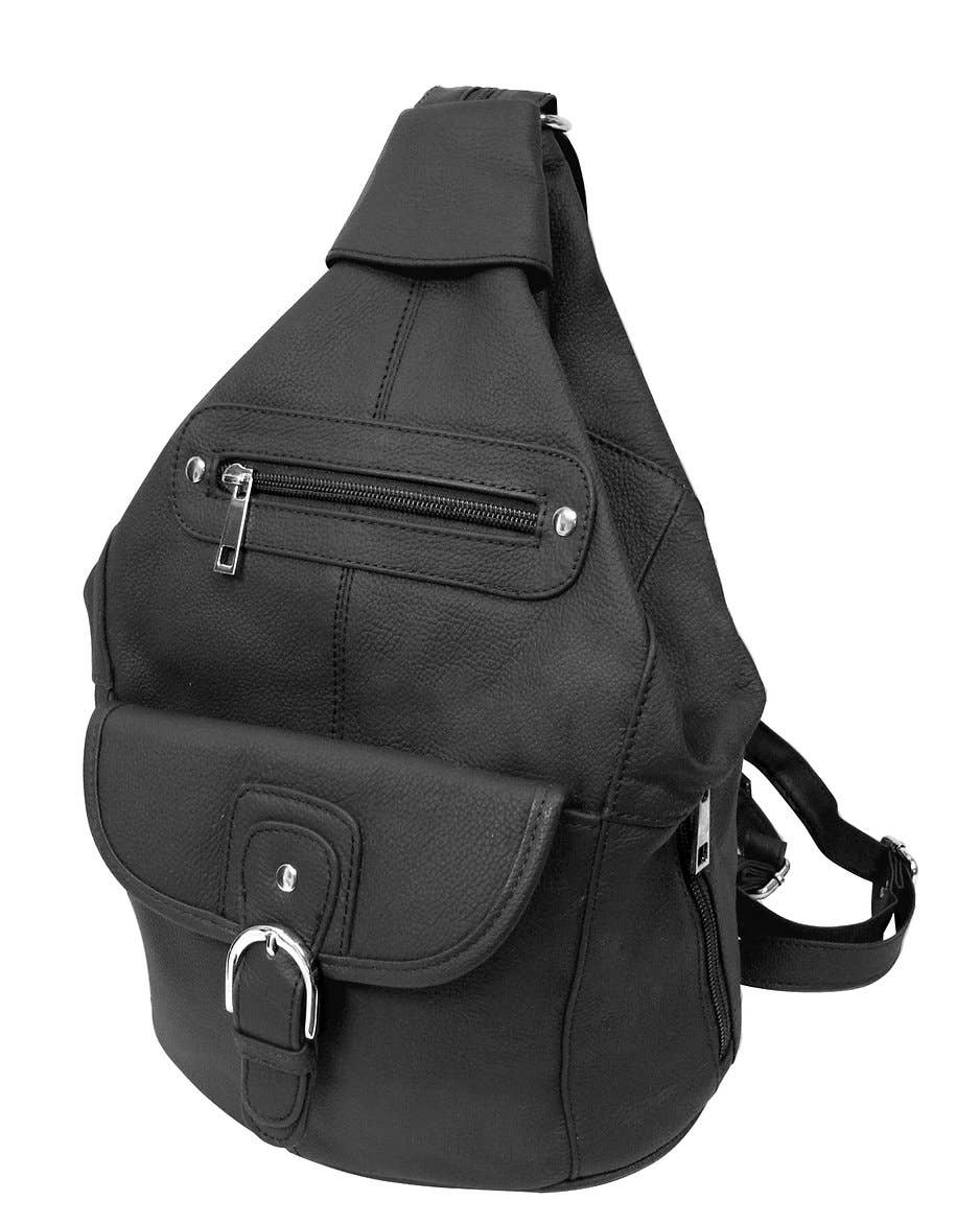 Roma Leathers, Inc. - Wholesale Backpack - Women's - 3611A cowhide leather back pack0