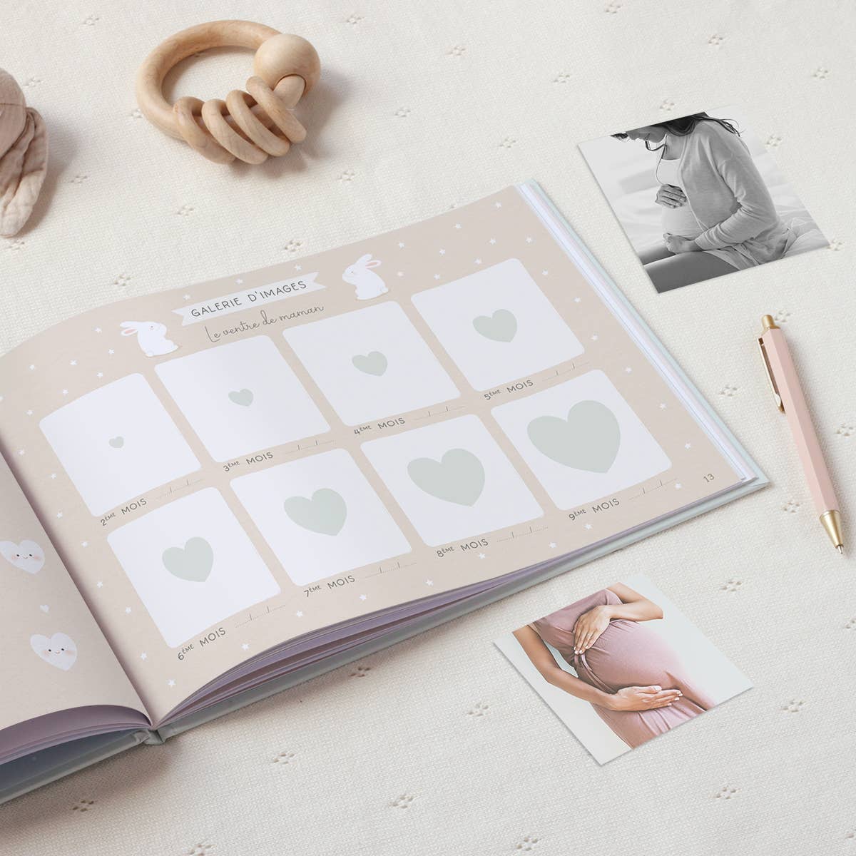 Zü – wholesale Minnesbok - Barn och baby – Bebisens första års bok1