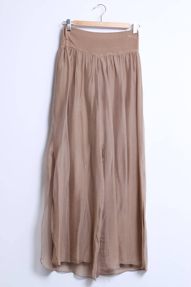 Shyloh - Vente Pantalon – femme - Pantalon soie ouvert sur les côtés du bas 2046422