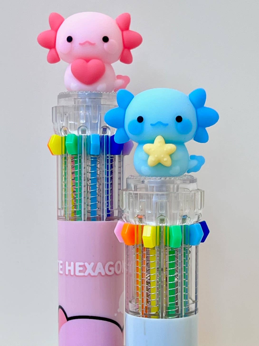 BCmini - Wholesale Pen - 23035 Axolotl 10-Color Retractable Ball Pen-369