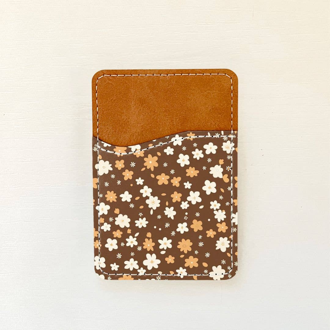 Olivia + Rose - Wholesale Card Holder - Women's - Neutral Florals Leather Card Holder (10 Options)2