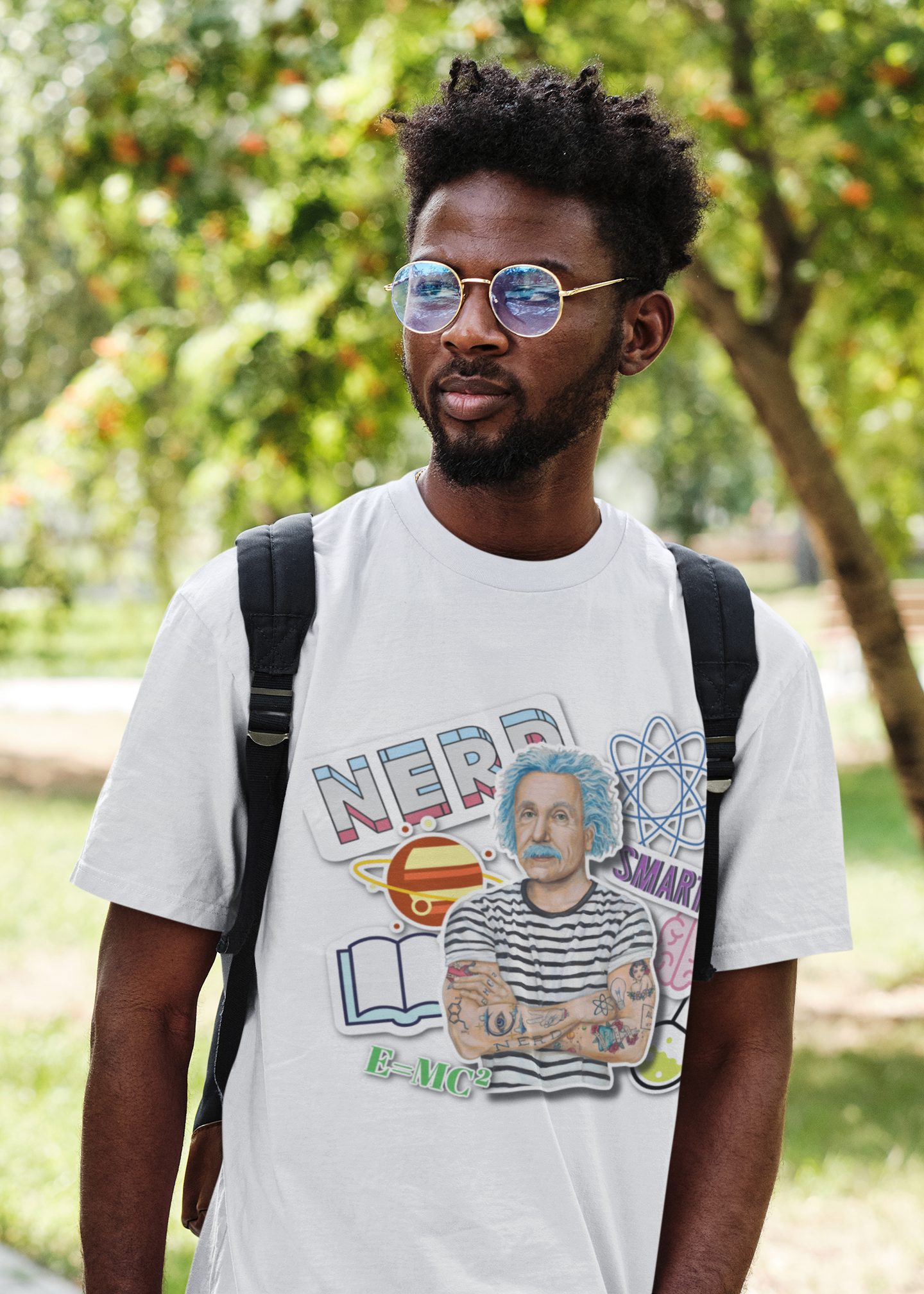 LX Artworks - Wholesale T-Shirt (Graphic) - Unisex - Limited Edition "Big Brain" Back 2 School T-Shirt2