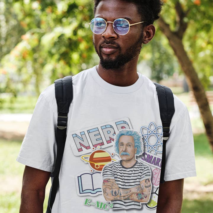 LX Artworks - Wholesale T-Shirt (Graphic) - Unisex - Limited Edition "Big Brain" Back 2 School T-Shirt2