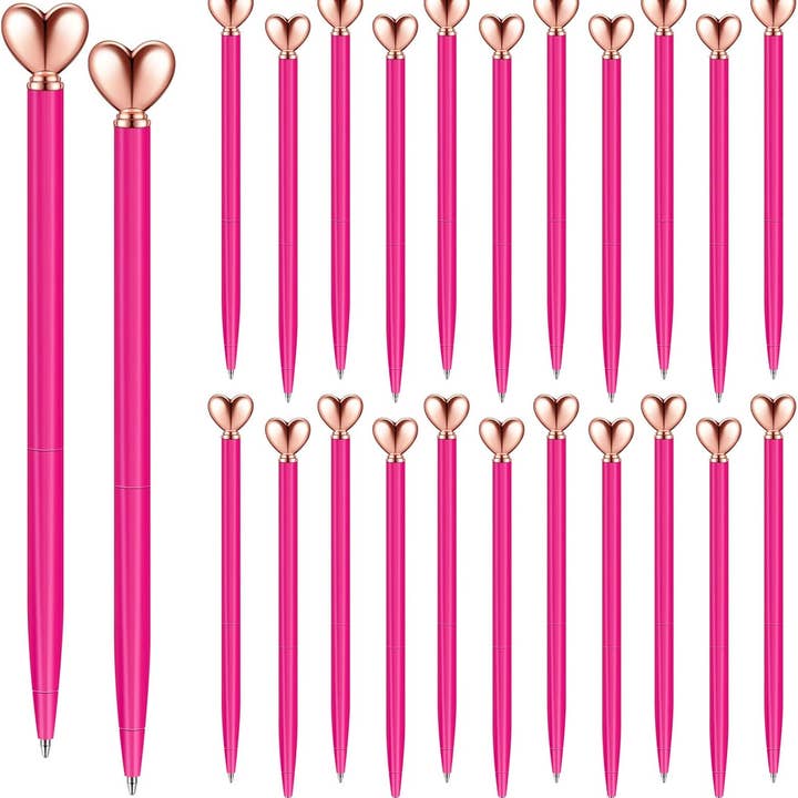 Heart Topped Pen for wholesale by The Tinkerbox LLC