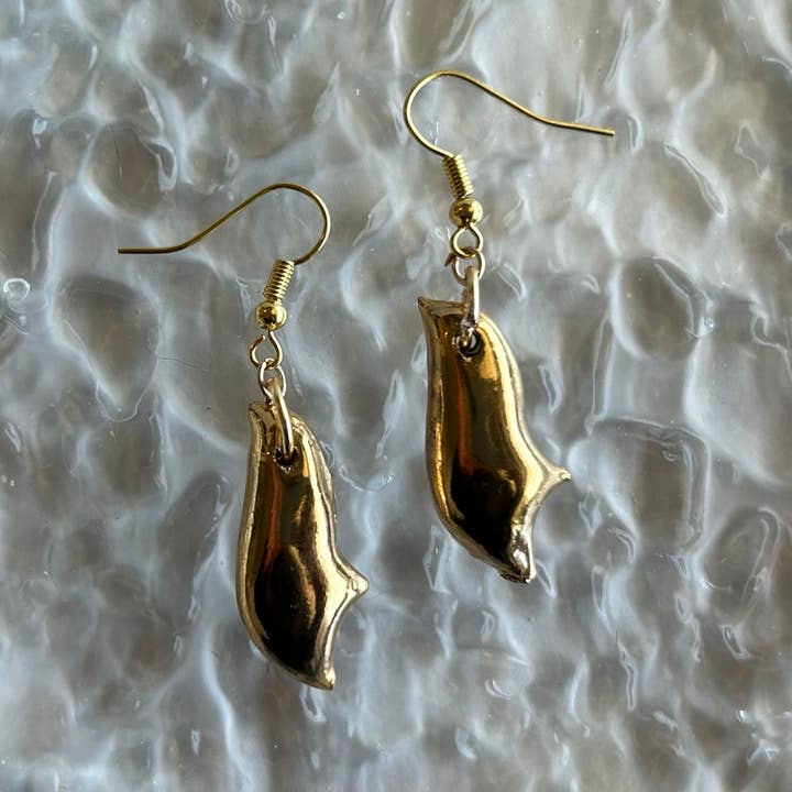 Slouching Curve Dangle for wholesale by Nala Studio