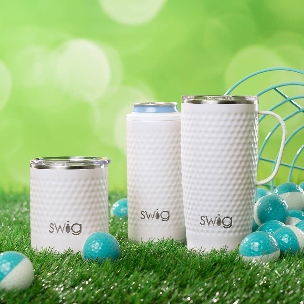Swig Life - Wholesale Drink Huggers & Koozies - Golf Ball Skinny Can Cooler (12oz)6