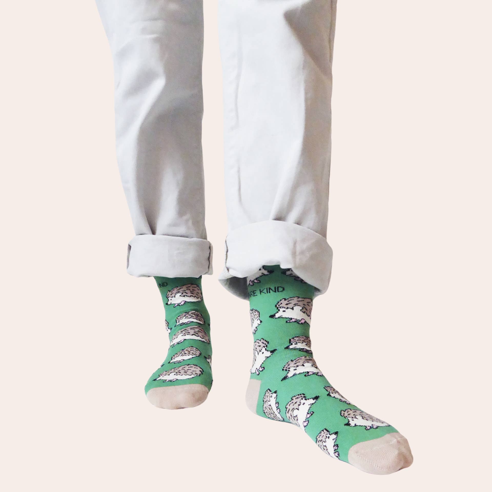 Bare Kind Socks – wholesale Socks – Unisex – Hedgehog Socks | Bamboo Socks | Green Socks | UK Socks5
